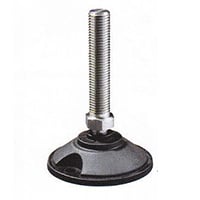 Articulating Leveling Feet with Rubber Base