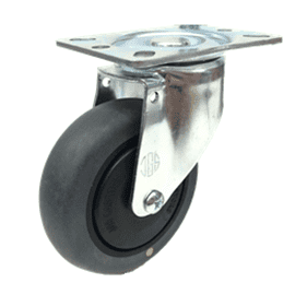 421 Series - Grey Conductive (ESD) Top Plate Castors