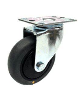411 Series - Grey Conductive (ESD) Top Plate Castors